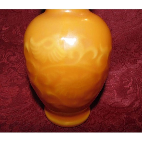 Avon Amber Spring Bouquet Fragrance Vase 1980s - Picture 3 of 5